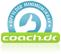 Denne Coachuddannelse efterlever minimumskrav fastsat af Coach.dk